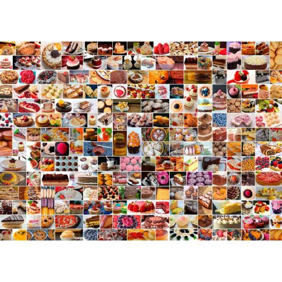 Puzzle Grafika Colagem de Pastéis de 1500 Peças Puzzle Grafika Colagem de Pastéis de 1500 Peças