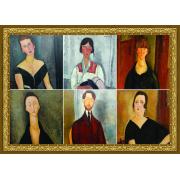 Puzzle Grafika Collage Modigliani de 500 Peças