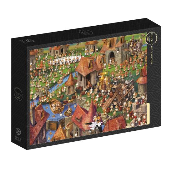 Puzzle Grafika Coelhos de 1000 Peças