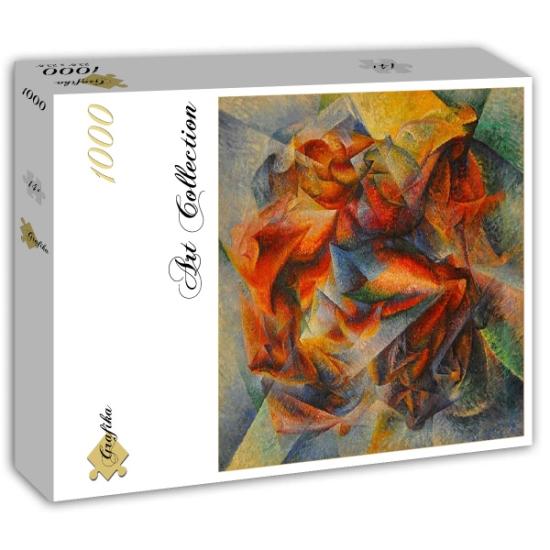 Puzzle Grafika Dinamismo de um jogador de futebol 1000 peças