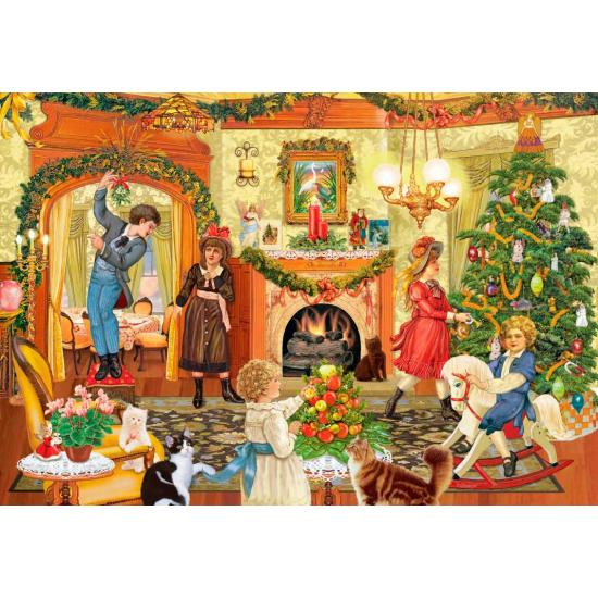 Puzzle Grafika Onde Devemos Pendurar O Visco 1000 Pçs