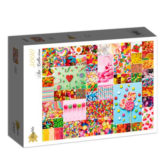 Puzzle Grafika Sweet Candy 3000 peças