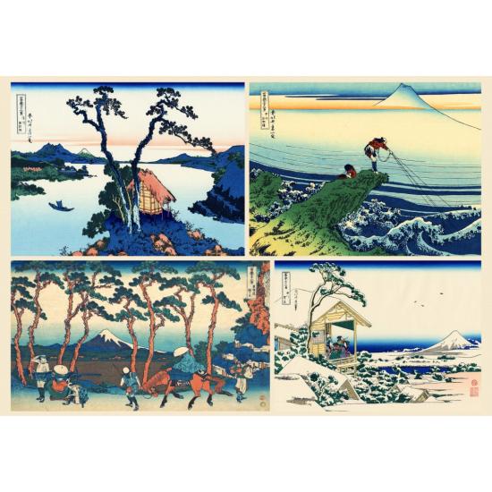 Puzzle Grafika A Arte de Hokusai de 1000 Peças Puzzle Grafika A Arte de Hokusai de 1000 Peças
