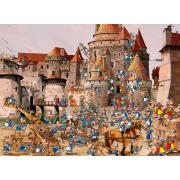 Puzzle Grafika Ataque do Castelo de 2000 Pçs