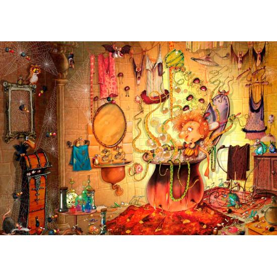 Puzzle Grafika O Banho da Bruxa de 1000 Peças Puzzle Grafika O Banho da Bruxa de 1000 Peças