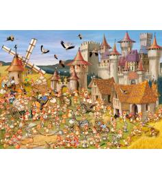 Puzzle Grafika O Castelo dos Coelhos de 2000 Peças