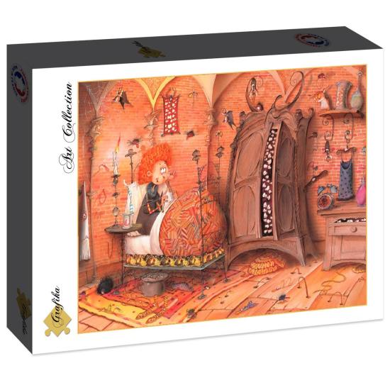 Puzzle Grafika The Witch's Bedroom 2000 peças