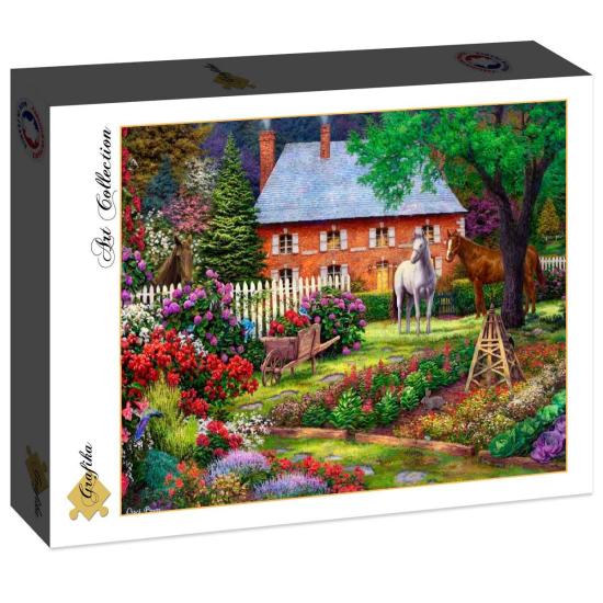 Puzzle Grafika O Doce Jardim de 2000 Peças