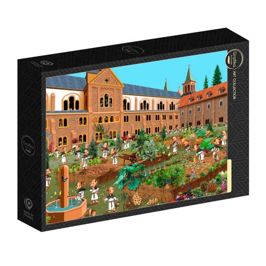 Puzzle Grafika O Mosteiro de 1000 Peças