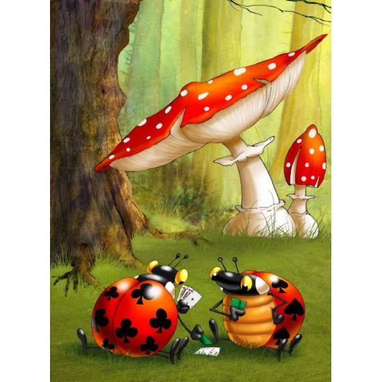 Puzzle Grafika O Poker de 2000 Peças