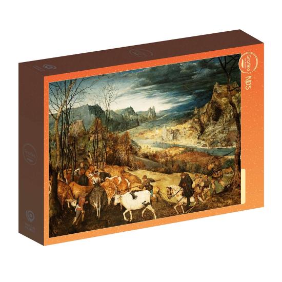 Puzzle Grafika O Retorno dos Rebanhos 300 Peças