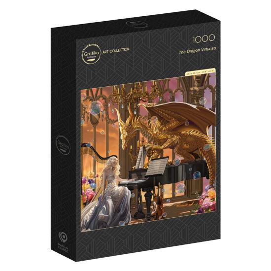 Puzzle Grafika O Virtuoso Do Dragão 1000 Peças