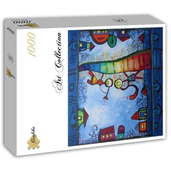 Puzzle Grafika Echelle Jouant Crescendo 1000 Peças