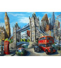Puzzle Grafika Isto É Londres de 1500 Peças