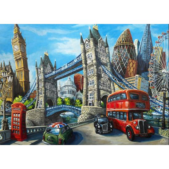 Puzzle Grafika Isto É Londres de 1500 Peças