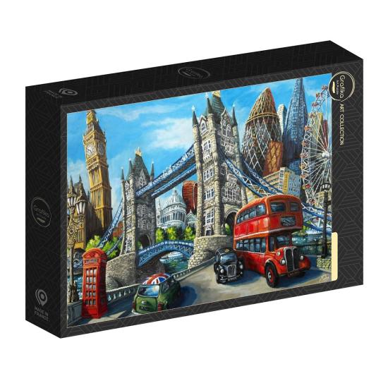 Puzzle Grafika Isto É Londres de 1500 Peças