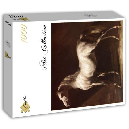 Estudo de Puzzle Grafika de um cinza manchado de 1000 peç