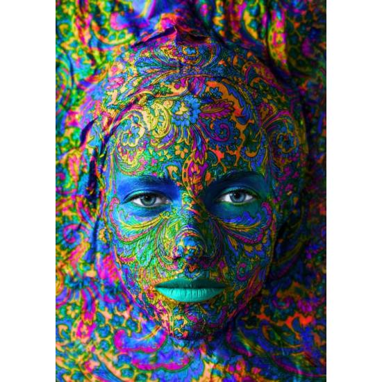 Puzzle Grafika Face Art, Retrato de uma Mulher 1000 Peças