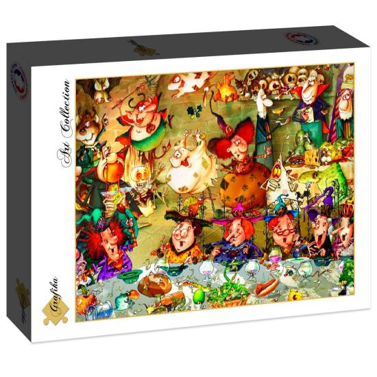Puzzle Grafika Festa de Bruxa 2000 peças
