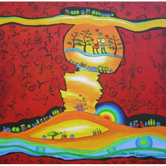 Puzzle Grafika Colorido Bloom 1000 Peças