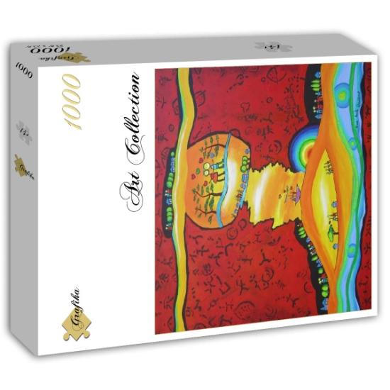 Puzzle Grafika Colorido Bloom 1000 Peças