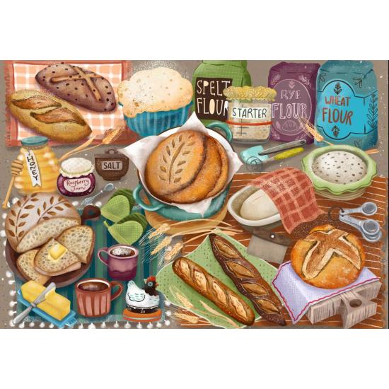 Puzzle Grafika Panificação Caseira 1000 Peças