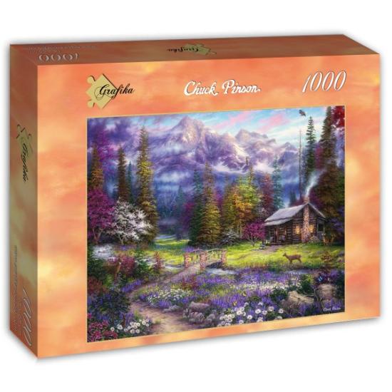 Puzzle Grafika Spring Inspiration in the Meadow 1000 Pieces