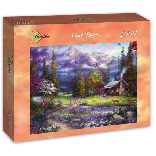Puzzle Grafika Spring Inspiration in the Meadow 2000 Pieces