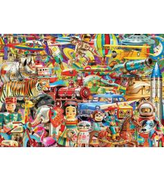Puzzle Grafika Brinquedos Retro 1000 Peças