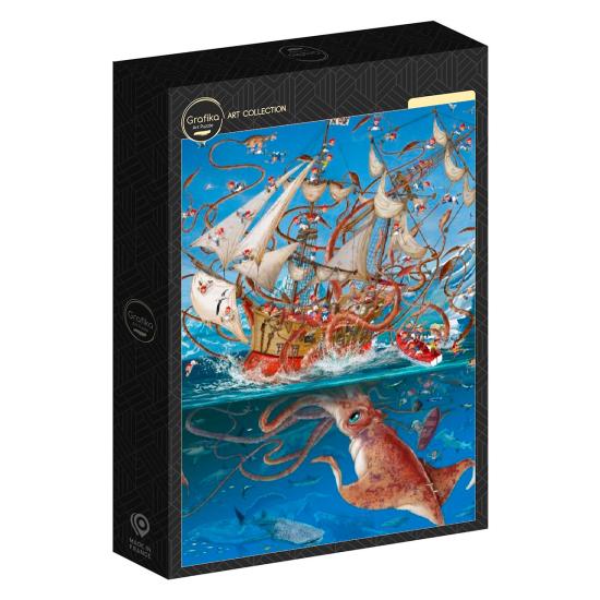Puzzle Grafika Kraken de 1000 Peças