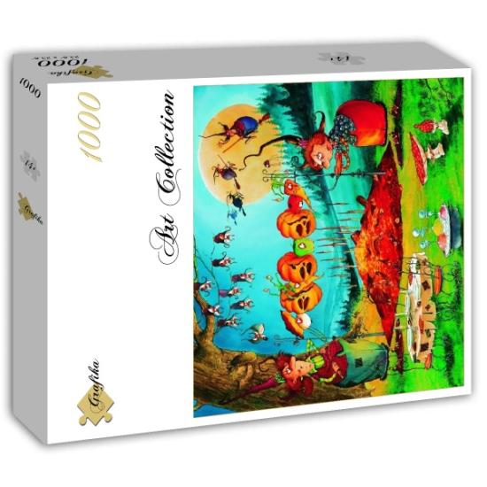 Puzzle Grafika The Witch's Barbecue 1000 peças