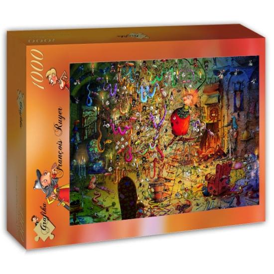 Puzzle Grafika The Witch of 1000 Pieces