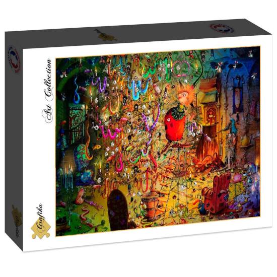 Puzzle Grafika A Bruxa de 2000 Pçs Puzzle Grafika A Bruxa de 2000 Pçs