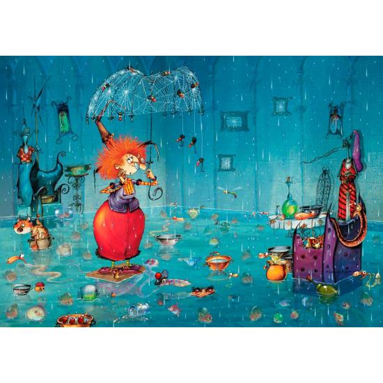 Puzzle Grafika A Bruxa Molhada de 1000 Peças