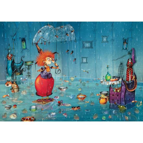 Puzzle Grafika A Bruxa Molhada de 1000 Peças