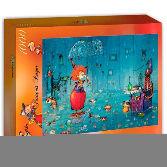 Puzzle Grafika A Bruxa Molhada de 1000 Peças