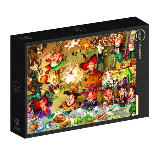 Puzzle Grafika O Jantar das Bruxas de 1000 Peças