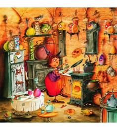Puzzle Grafika The Witch&#39;s Kitchen 1000 peças