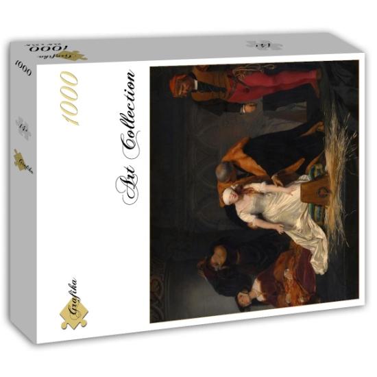 Puzzle Grafika A Execução de Lady Jane Grey 1000 Peças