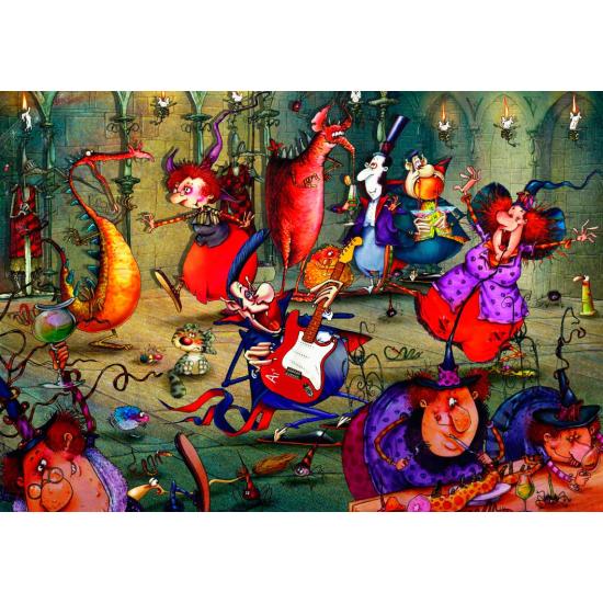 Puzzle Grafika O Festival das Bruxas de 1000 Peças Puzzle Grafika O Festival das Bruxas de 1000 Peças