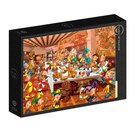 Puzzle Grafika O Festival Medieval de 1000 Peças