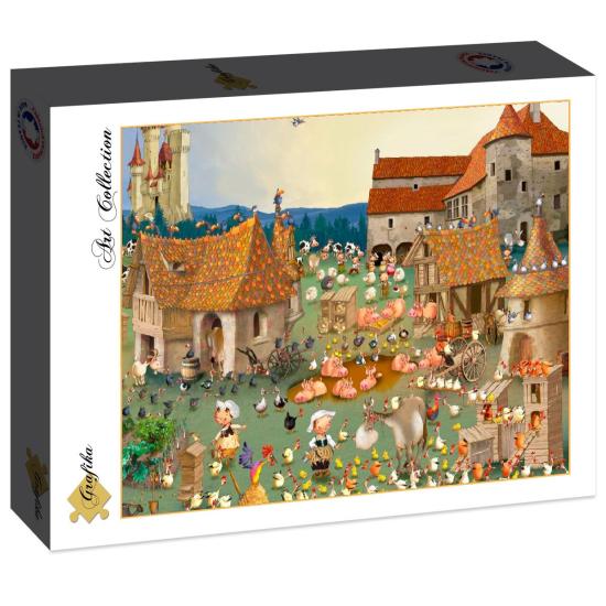 Puzzle Grafika A Velha Fazenda de 2000 Pçs