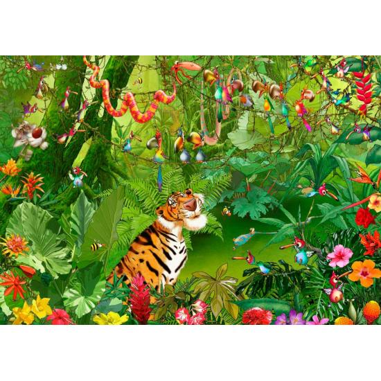 Puzzle Grafika The Jungle of 2000 Pieces