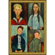 Puzzle Grafika A Obra de Modigliani de 1000 Peças