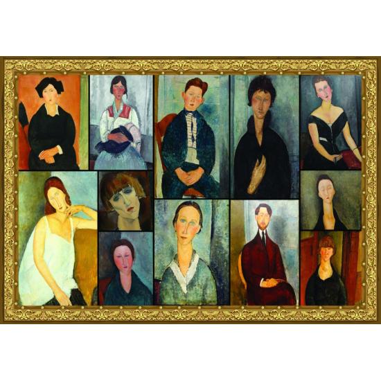 Puzzle Grafika Pintura de Modigliani de 2000 Peças Puzzle Grafika Pintura de Modigliani de 2000 Peças