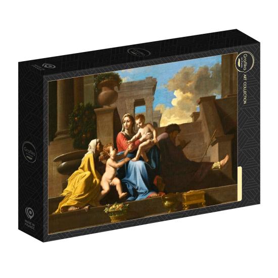 Puzzle Grafika A Sagrada Família na Escadaria de 1000 Peças