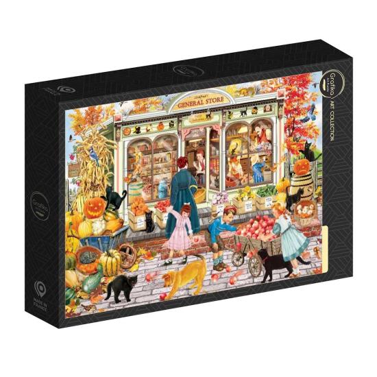 Puzzle Grafika Loja geral do Manfred 1000 Peças