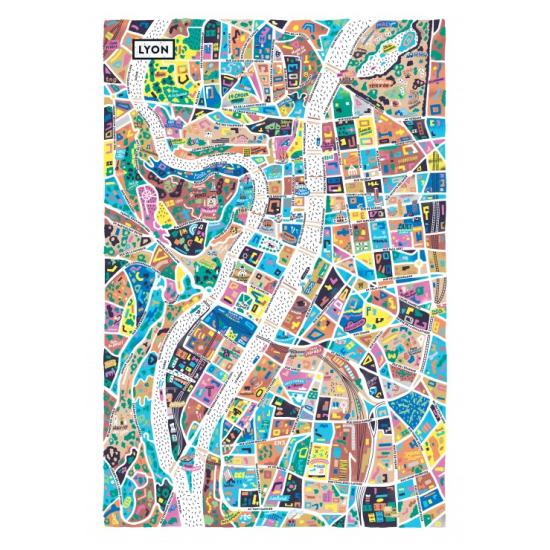 Puzzle Grafika Lyon 1000 Peças