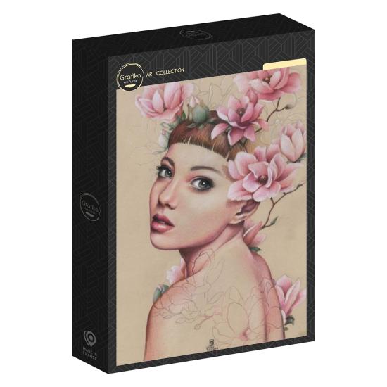 Puzzle Grafika Magnolias de 1000 Peças