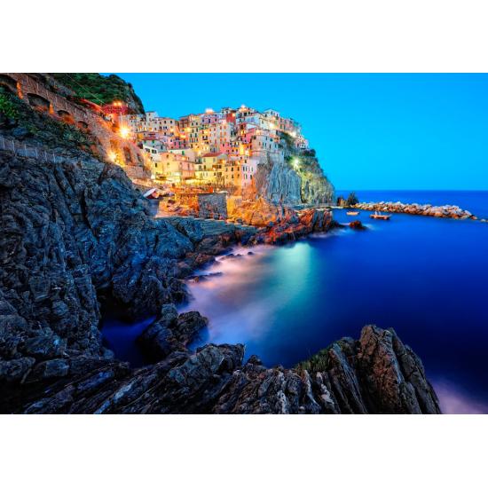 Puzzle Grafika Manarola, Cinque Terre, Italia de 1000 Peças